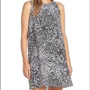 Lilly Pulitzer Jackie Silk Pineapple Print Sleeveless Shift Dress